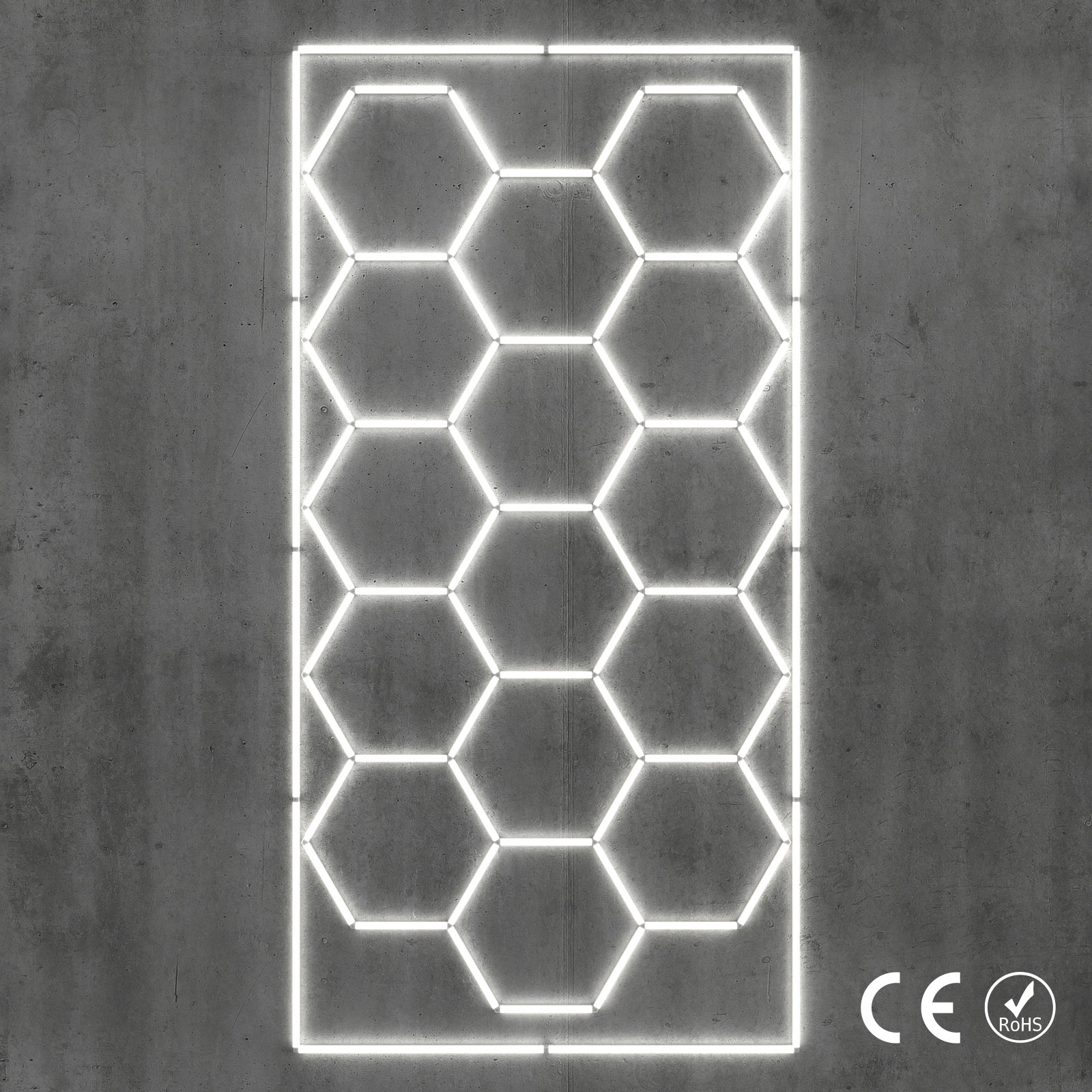 UNICARAT-LED-Lampe-Hexagon